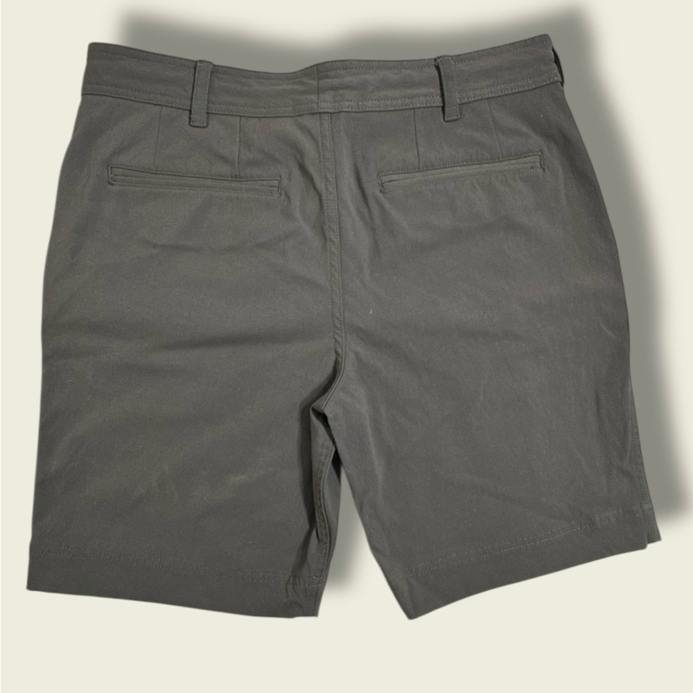 Western Rise Shorts Mens 32 Black Performance Nylon Stretch Travel Golf Outdoors - Picture 2 of 10